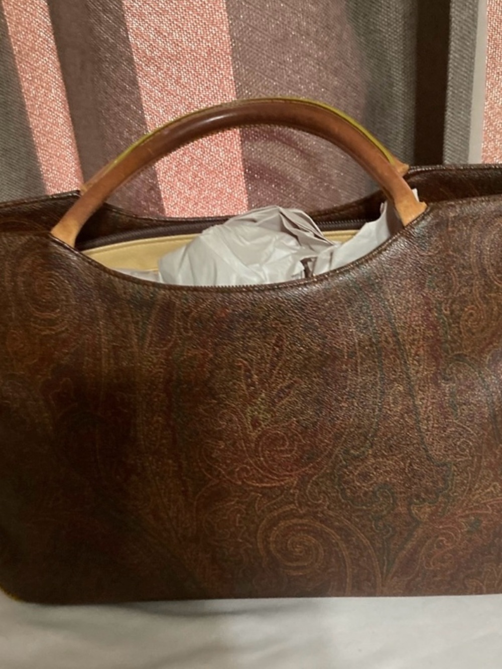 Etro Paisley Pattern Tote Bag